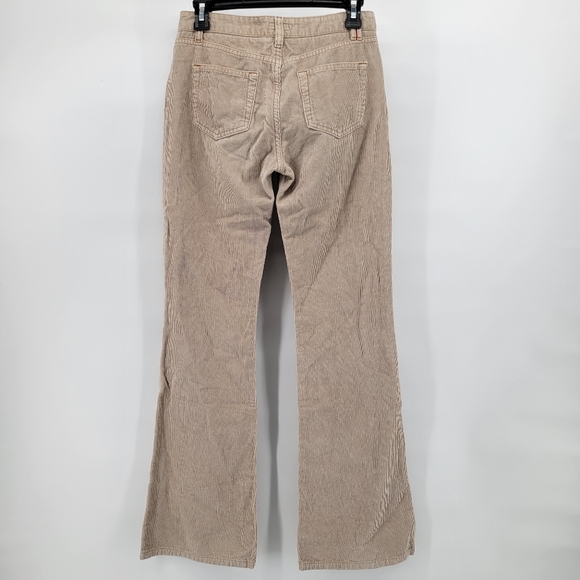 Hugo Boss flare courdoroy tan pants size 26 - Picture 2 of 4
